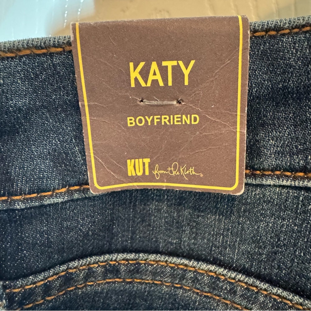 Kut From The Kloth Jeans Katy Boyfriend Denim Plus Size 24 W - Picture 6 of 7